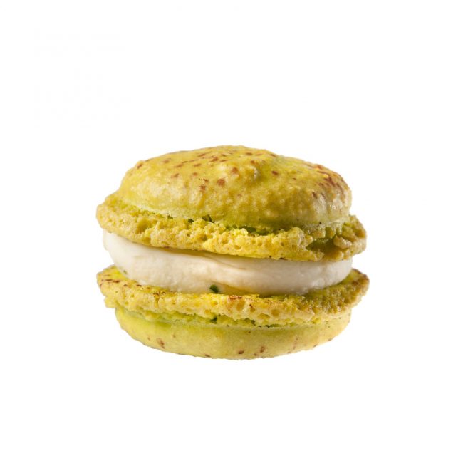 Macaron menthe fraîche chocolat