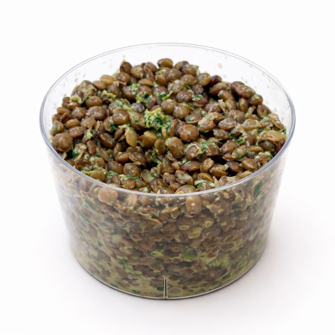 Salade de lentilles