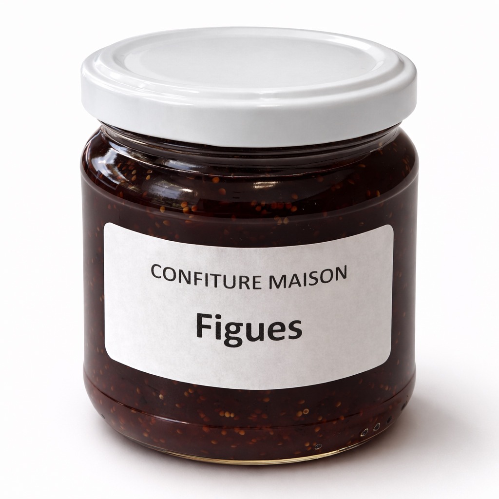 Confiture maison figue