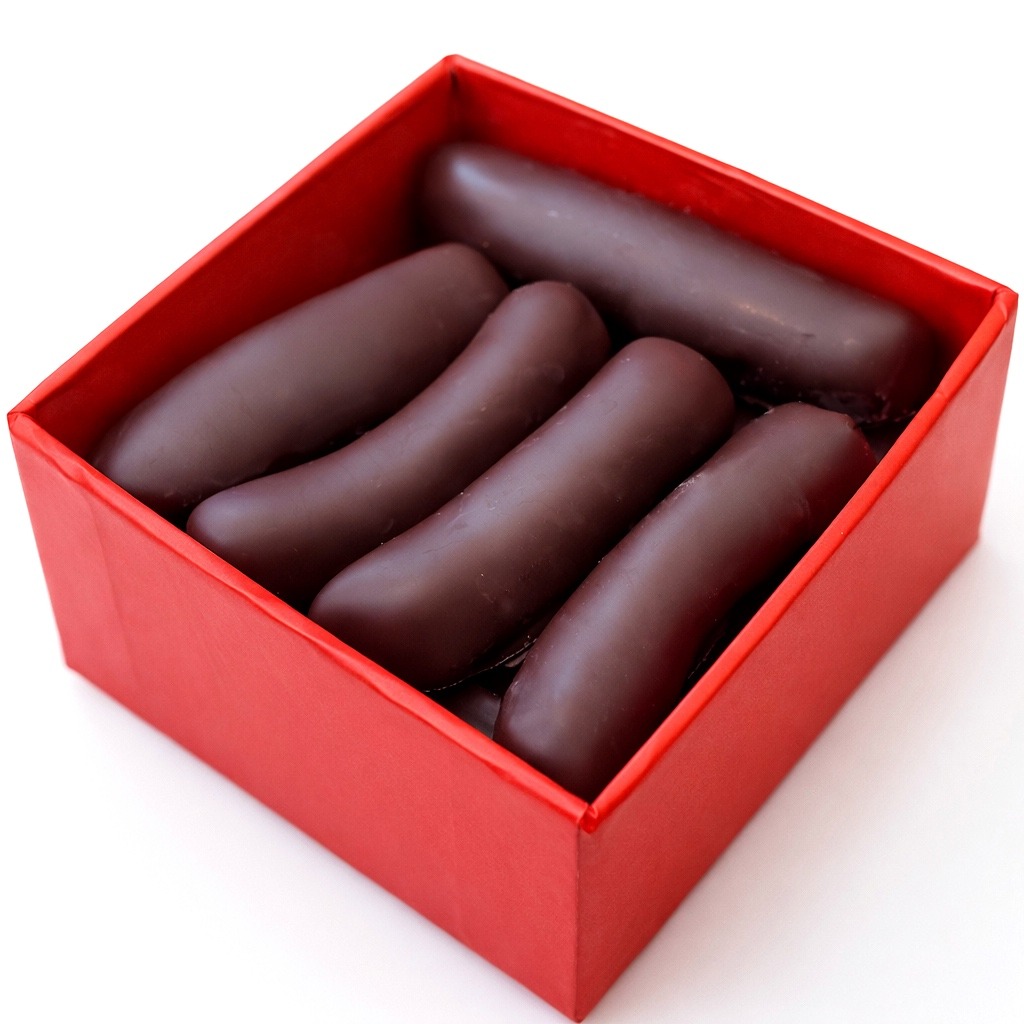 Gingembre confit chocolat noir