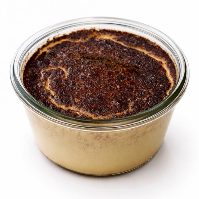 Pot de crème caramel